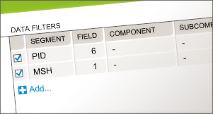 Pinpoint granular HL7 filtering