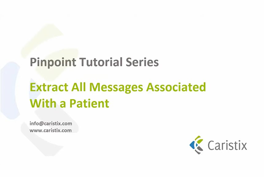 Extract all messages associated with a patient