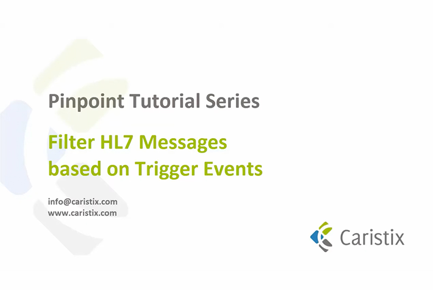 Filter messages based on trigger event