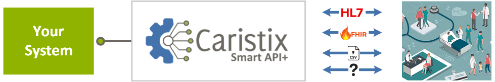 Caristix Smart API High Level Diagram